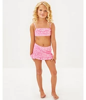 Lilly Pulitzer Little/Big Girls 4-14 Topher UPF 50+ Bikini Shorts Set