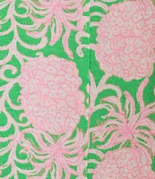 Lilly Pulitzer Mercer Jersey Knit Crew Neck Elbow Sleeve Bubble Hem T-Shirt Dress