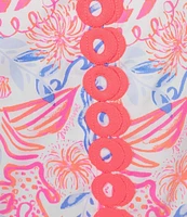 Lilly Pulitzer Michelina Lil Sun Sea Sand Print Mini Skort