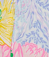 Lilly Pulitzer Multi Sun Of A Bun Print Mid Rise Ric Rac Skort