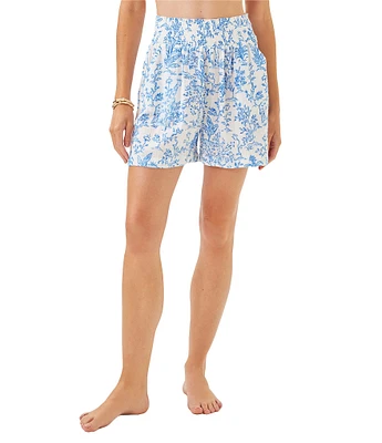 Lilly Pulitzer Portor Tall Tales Short Swim Cover-Up
