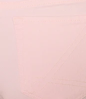 Lilly Pulitzer South Ocean High Rise Lace Hem Jeans