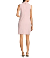 Lilly Pulitzer Tisbury Knit V-Neck Sleeveless Ruffle Detail Sheath Dress