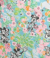 Lilly Pulitzer x Disney Gardner Lily Hearts Disney Print Ric Rac Mini Skort