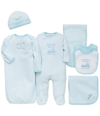 Little Me Baby Boys Preemie-9 Months Thank Heaven for Boys Layette