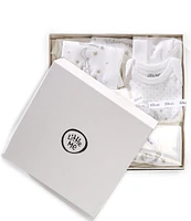 Little Me Baby Newborn-6 Months Welcome to the World Printed 6-Piece Gift Box Layette Set
