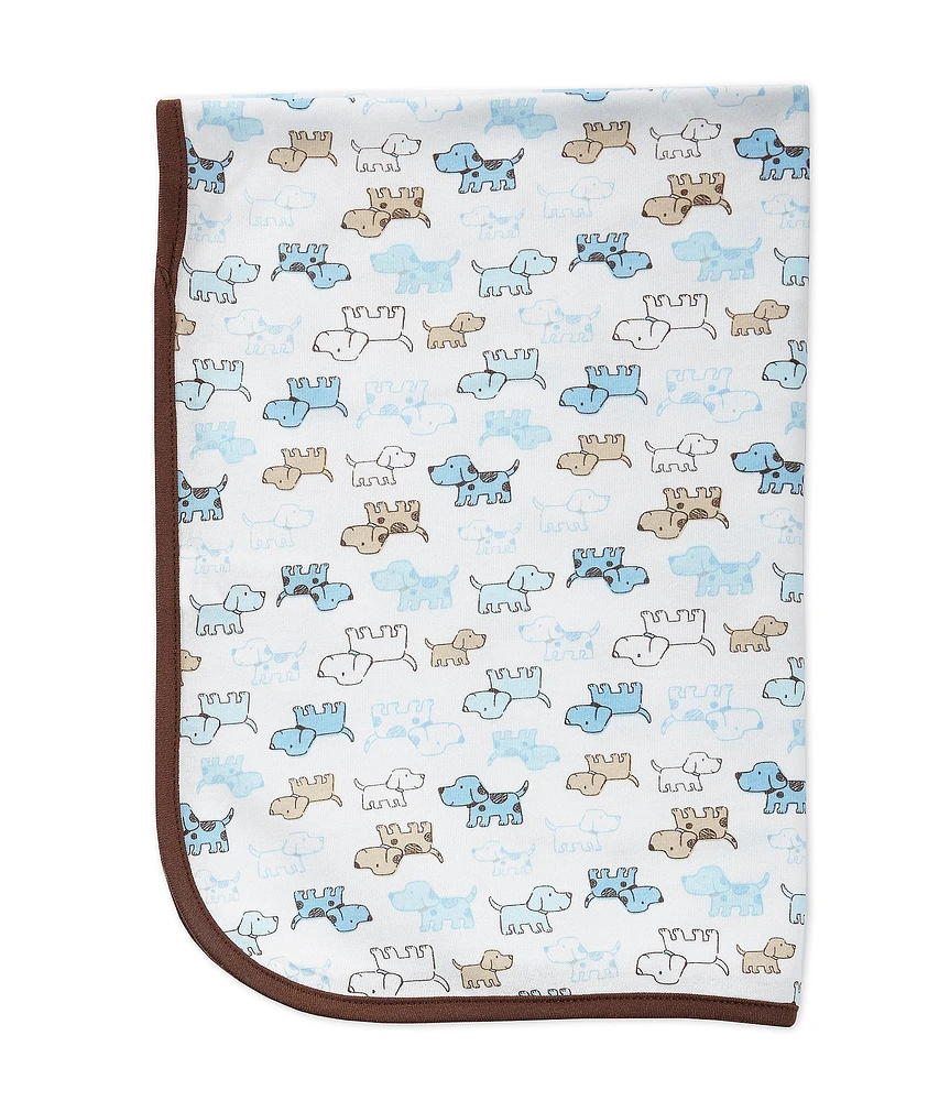 Little Me Cute Puppies Blanket