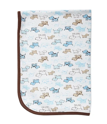 Little Me Cute Puppies Blanket