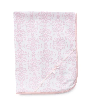 Little Me Damask Scroll Blanket