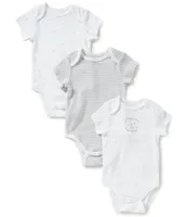 Little Me Baby Newborn-9 Months Welcome to the World 3-Pack Bodysuits