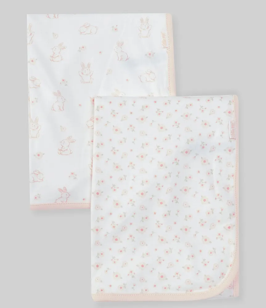 Little Me Playtime Baby Girls 2-Pack Receiving Blanket