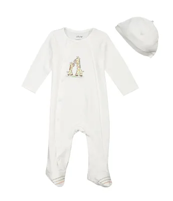 Little Me Baby Preemie-9 Months Giraffe Footie Set