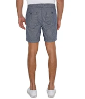 Liverpool Los Angeles 7#double; Inseam Twill Drawstring Shorts