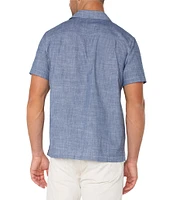 Liverpool Los Angeles Flap Pocket Short Sleeve Woven Shirt