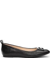 Liverpool Los Angeles Fontana Resin Ornament Leather Ballet Flats