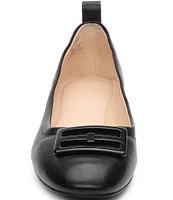 Liverpool Los Angeles Fontana Resin Ornament Leather Ballet Flats