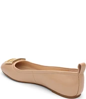 Liverpool Los Angeles Fontana Resin Ornament Leather Ballet Flats