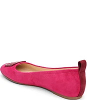 Liverpool Los Angeles Fontana Resin Ornament Suede Ballet Flats