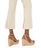 Liverpool Los Angeles Gia Glider® Stretch Twill Crop Flare Pants