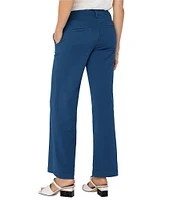 Liverpool Los Angeles Kelsey Twill Mid Rise Wide Leg Pants