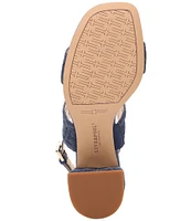 Liverpool Los Angeles Lakewood Denim Slingback Sandals