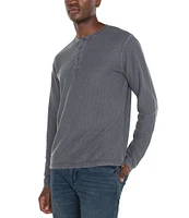 Liverpool Los Angeles Long Sleeve Henley T-Shirt