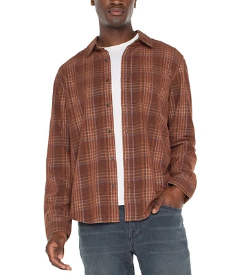 Liverpool Los Angeles Long Sleeve Plaid Button Front Shirt