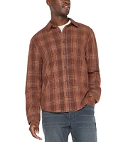 Liverpool Los Angeles Long Sleeve Plaid Button Front Shirt