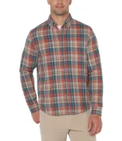 Liverpool Los Angeles Long Sleeve Plaid Woven Shirt