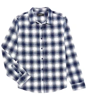 Liverpool Los Angeles Long-Sleeve Plaid Woven Shirt