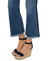 Liverpool Los Angeles Petite Size Gia Glider Flare Cropped Jeans