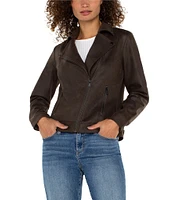 Liverpool Los Angeles Petite Size Moto Jacket