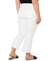 Liverpool Los Angeles Plus Size Hannah Mid Rise Cropped Jeans