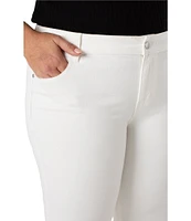 Liverpool Los Angeles Plus Size Hannah Mid Rise Cropped Jeans