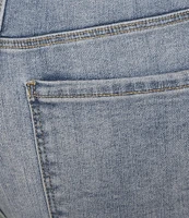 Liverpool Los Angeles Plus Size High-Rise Stretch Denim Shorts