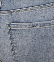 Liverpool Los Angeles Plus Size High-Rise Stretch Denim Shorts