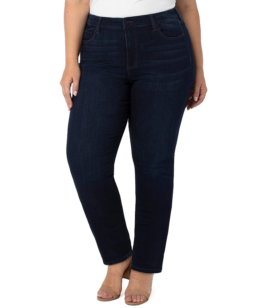 Liverpool Los Angeles Plus Size Kennedy Straight Leg Jeans