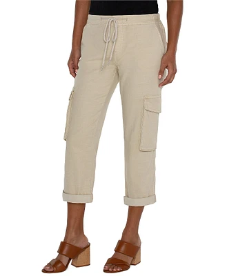 Liverpool Los Angeles Rascal Low Rise Straight Leg Cargo Pant