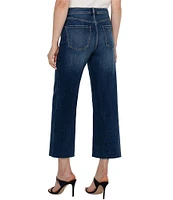 Liverpool Los Angeles Stride High Rise Wide Leg Cropped Jeans