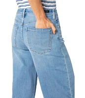 Liverpool Los Angeles Yacht Stretch Denim Mid Rise Capri Cropped Jeans