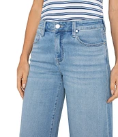 Liverpool Los Angeles Yacht Stretch Denim Mid Rise Capri Cropped Jeans