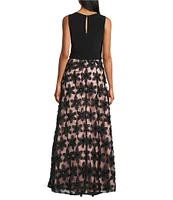 Livia Jolie by Le Bos V-Neck Sleeveless Ball Gown