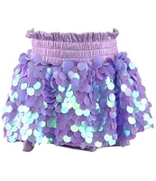 Lola + The Boys Little/Big Girls 2-12 Paillette Sequin Metallic Skort