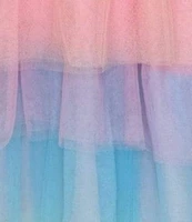 Lola + The Boys Little/Big Girls 2-12 Paillette Sequin Ombre Tutu Dress