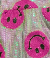 Lola + The Boys Little/Big Girls 2-12 Pinkie Happy Emoji Dress