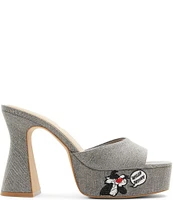 Looney Tunes™ x ALDO Denim Platform Sandals