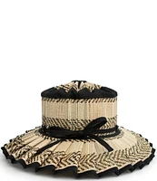 Lorna Murray Haiti Island Vienna Weave Pleated Sun Hat