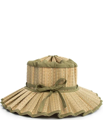 Lorna Murray Olive Grove Vienna Woven Pleated Sun Hat