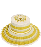 Lorna Murray South Beach Capri Maxi Pleated Sun Hat