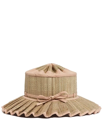 Lorna Murray Sumatra Island Vienna Weave Pleated Sun Hat
